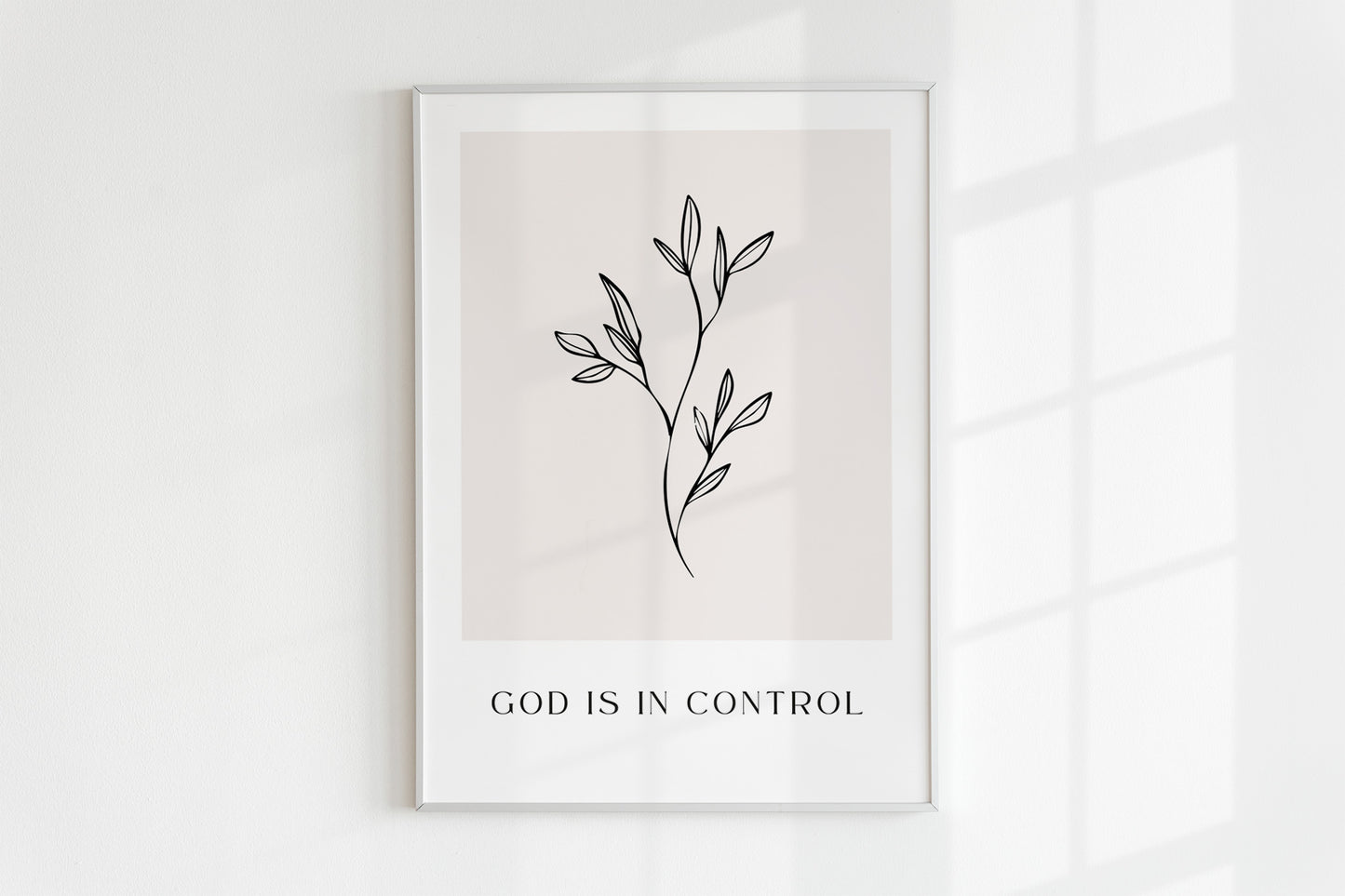 Poster – God is in control