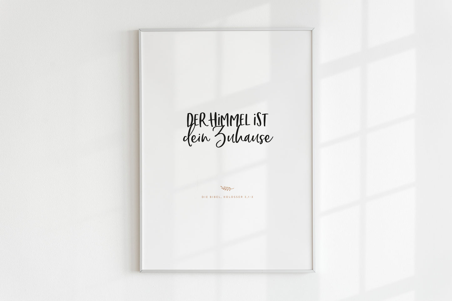 Poster – Der Himmel ist dein Zuhause