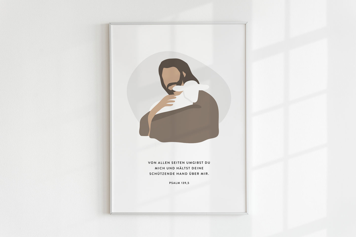 Poster – Der gute Hirte (Psalm 139,5)