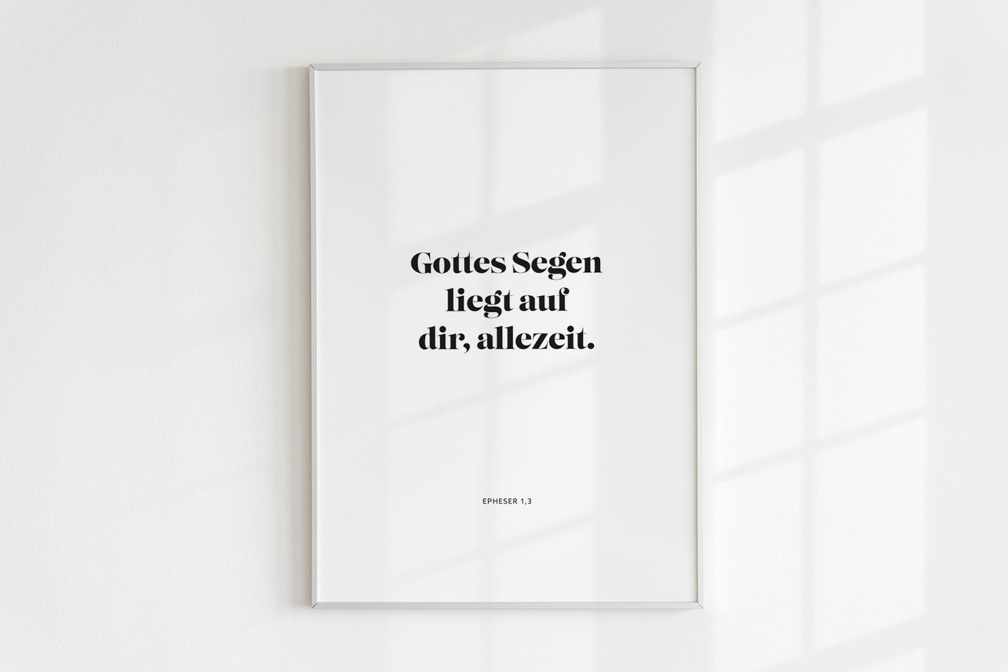 Poster – Gottes Segen liegt auf dir, allezeit
