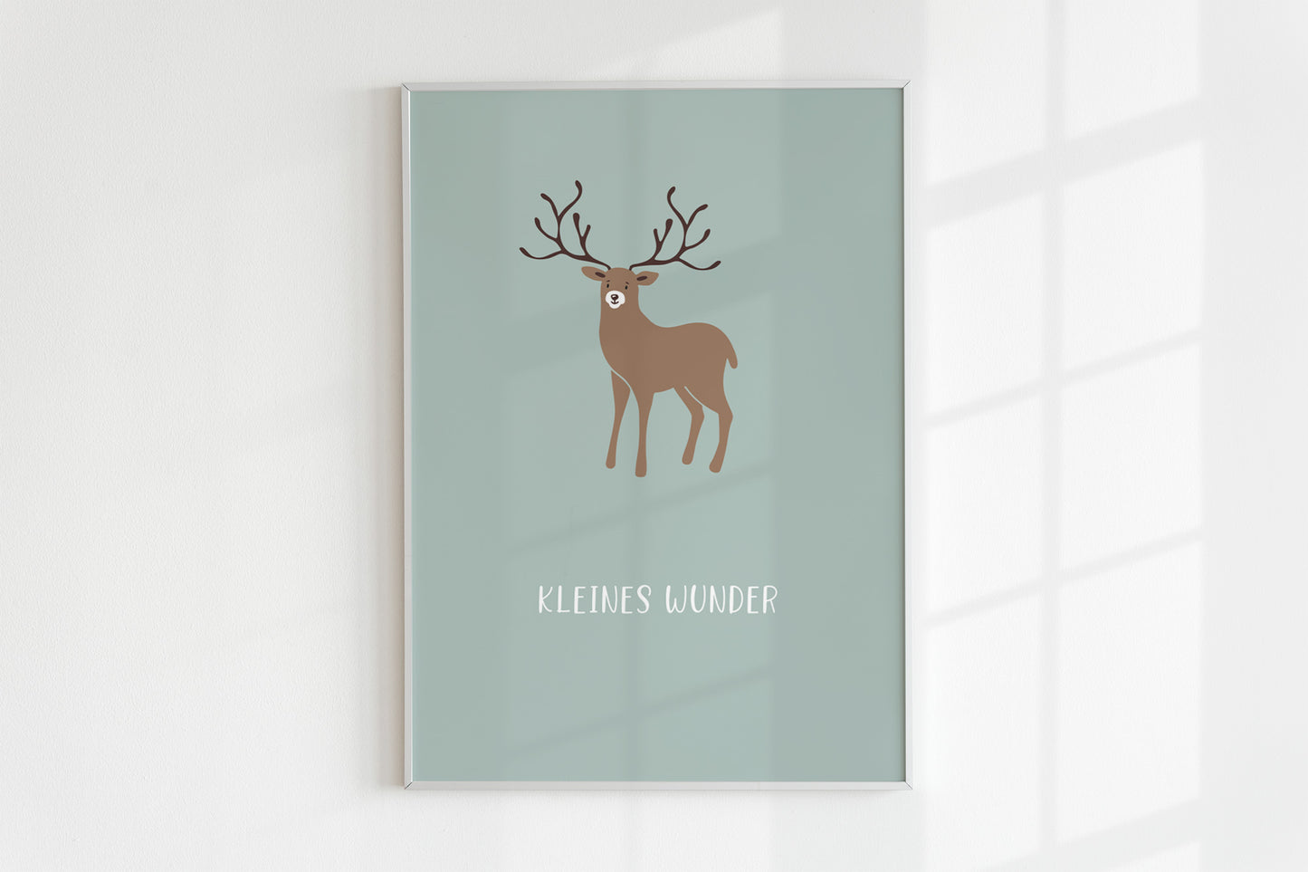 Poster – Kleines Wunder (Hirsch)