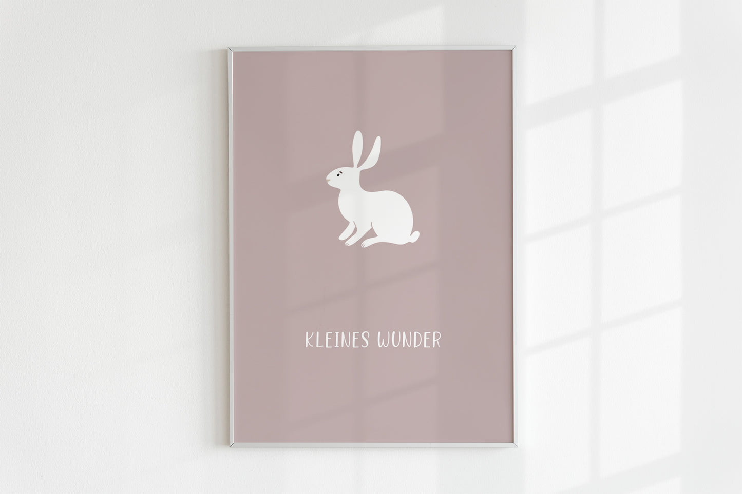 Poster – Kleines Wunder (Hase)
