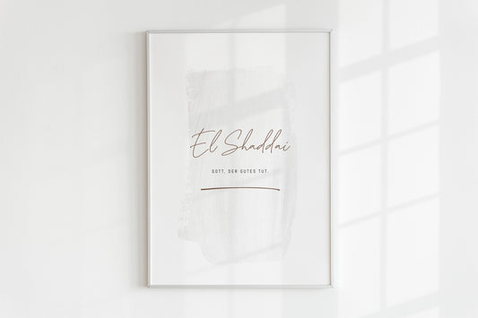 Poster – El Shaddai