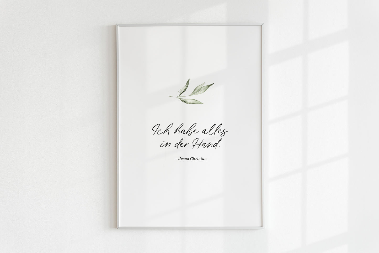 Poster: Ich habe alles in der Hand
