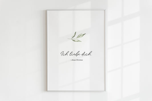 Poster: Ich liebe dich