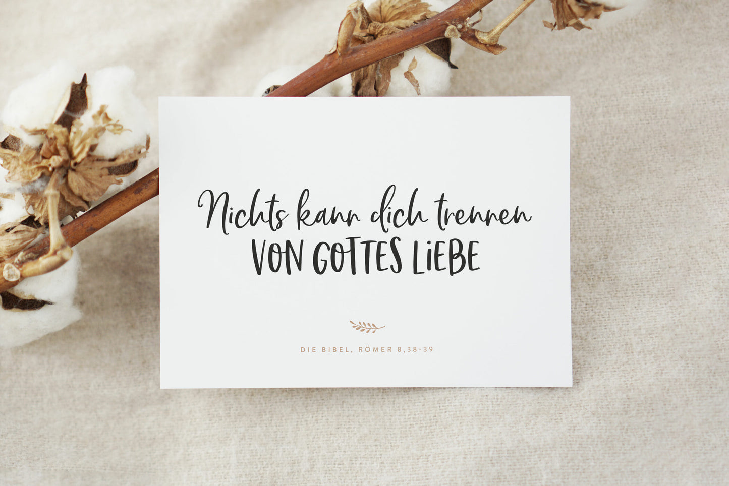 Nichts kann dich trennen von Gottes Liebe