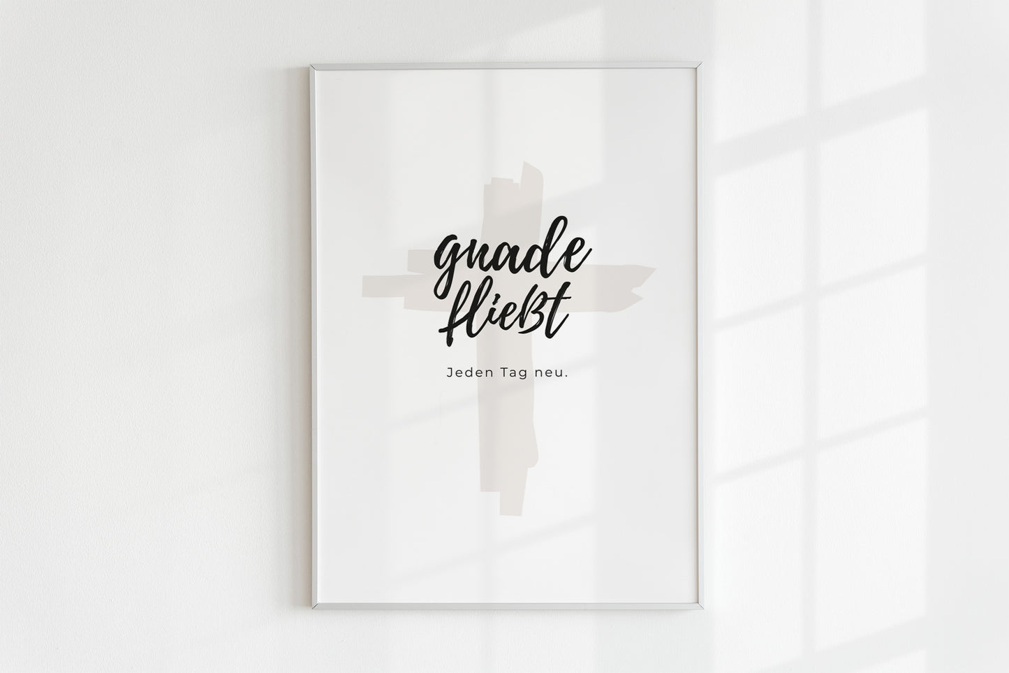 Poster – Gnade fließt. Jeden Tag neu.