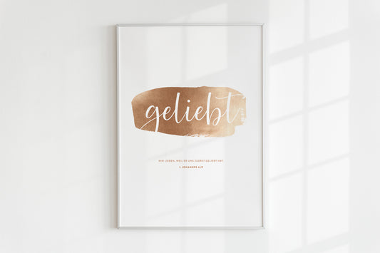 Poster – geliebt
