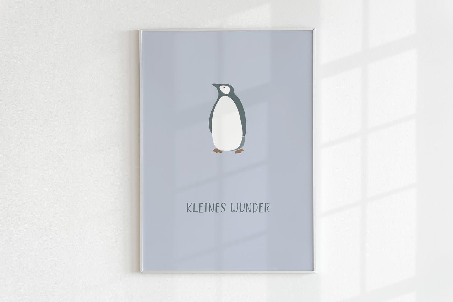Poster – Kleines Wunder (Pinguin)