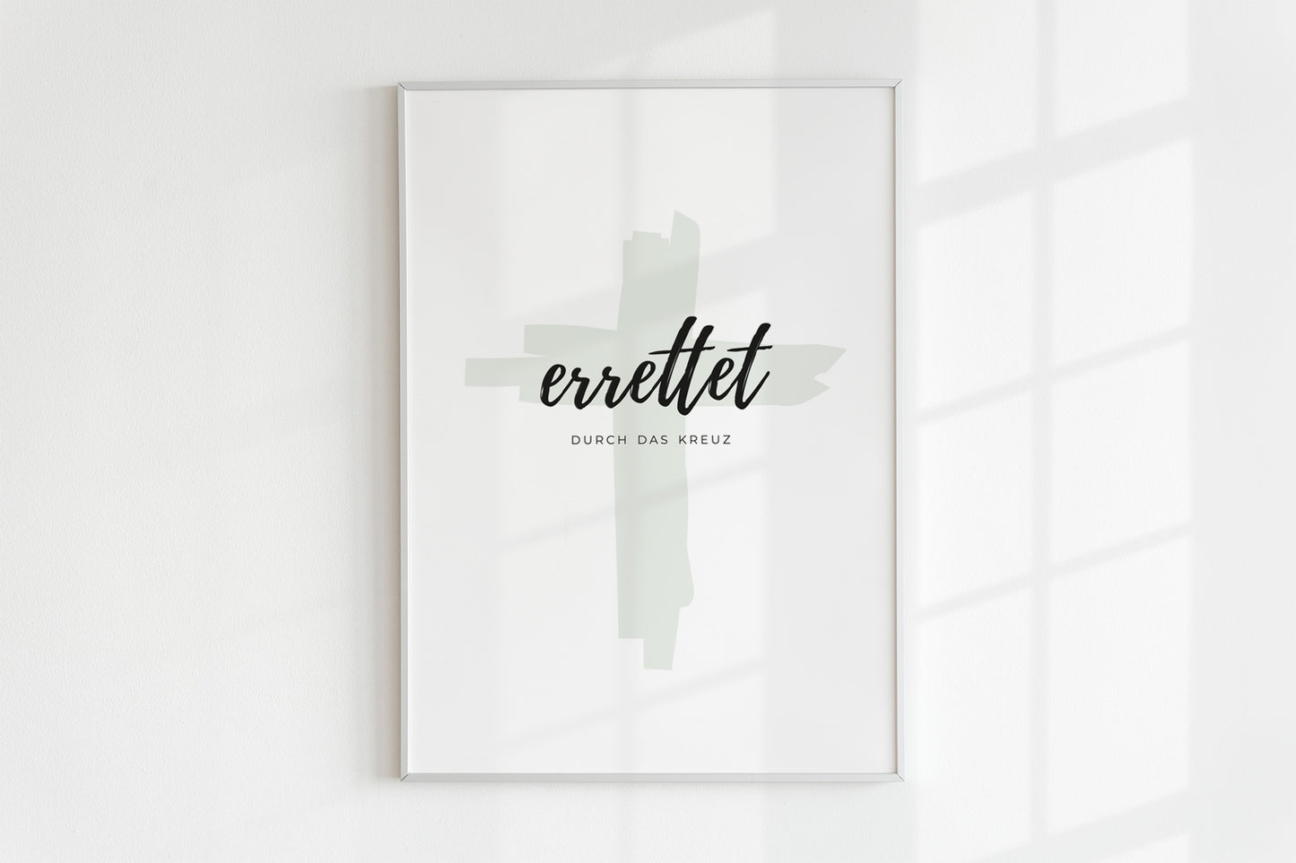 Poster: Errettet – Durch das Kreuz