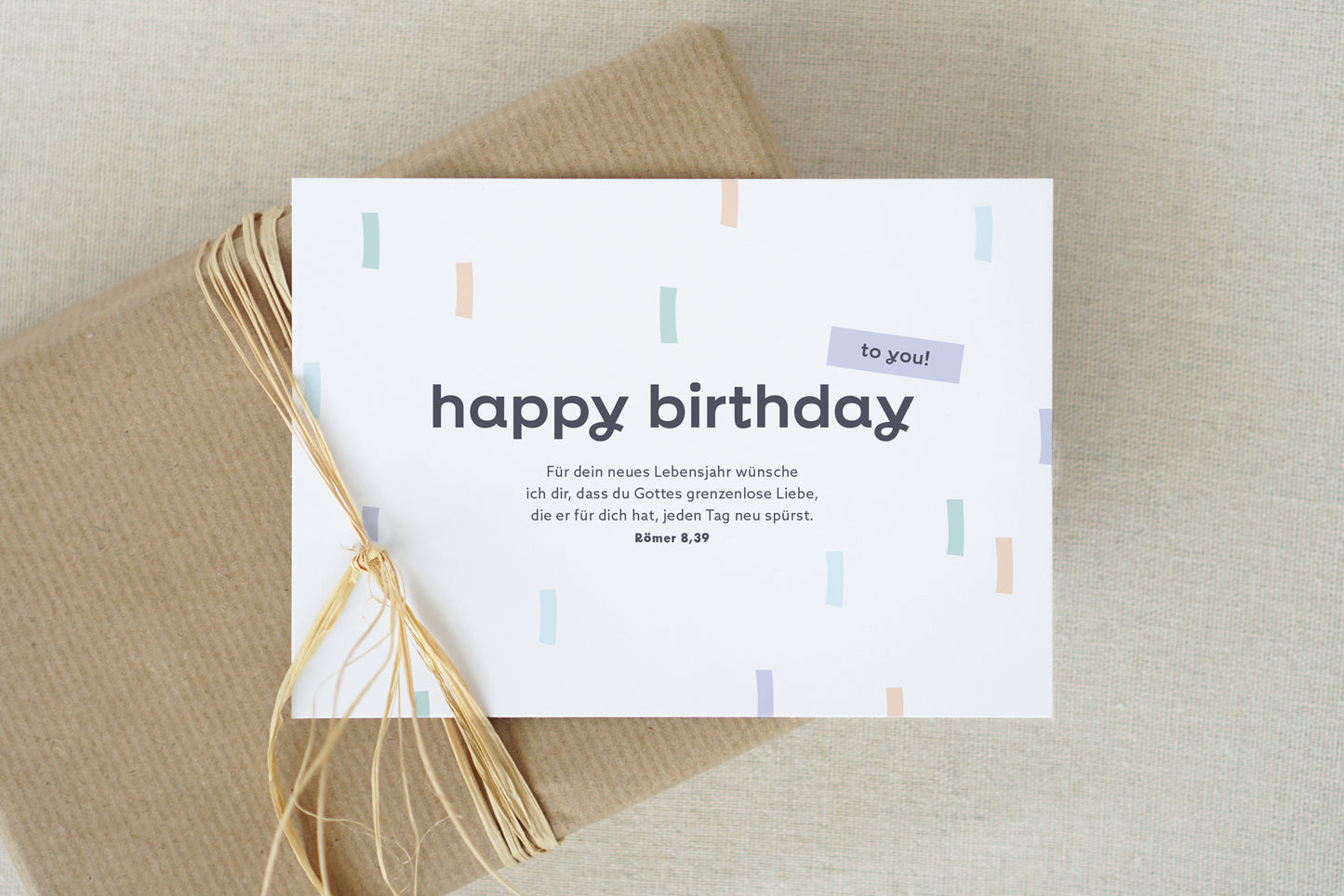 Set "Happy Birthday" – 3 Karten