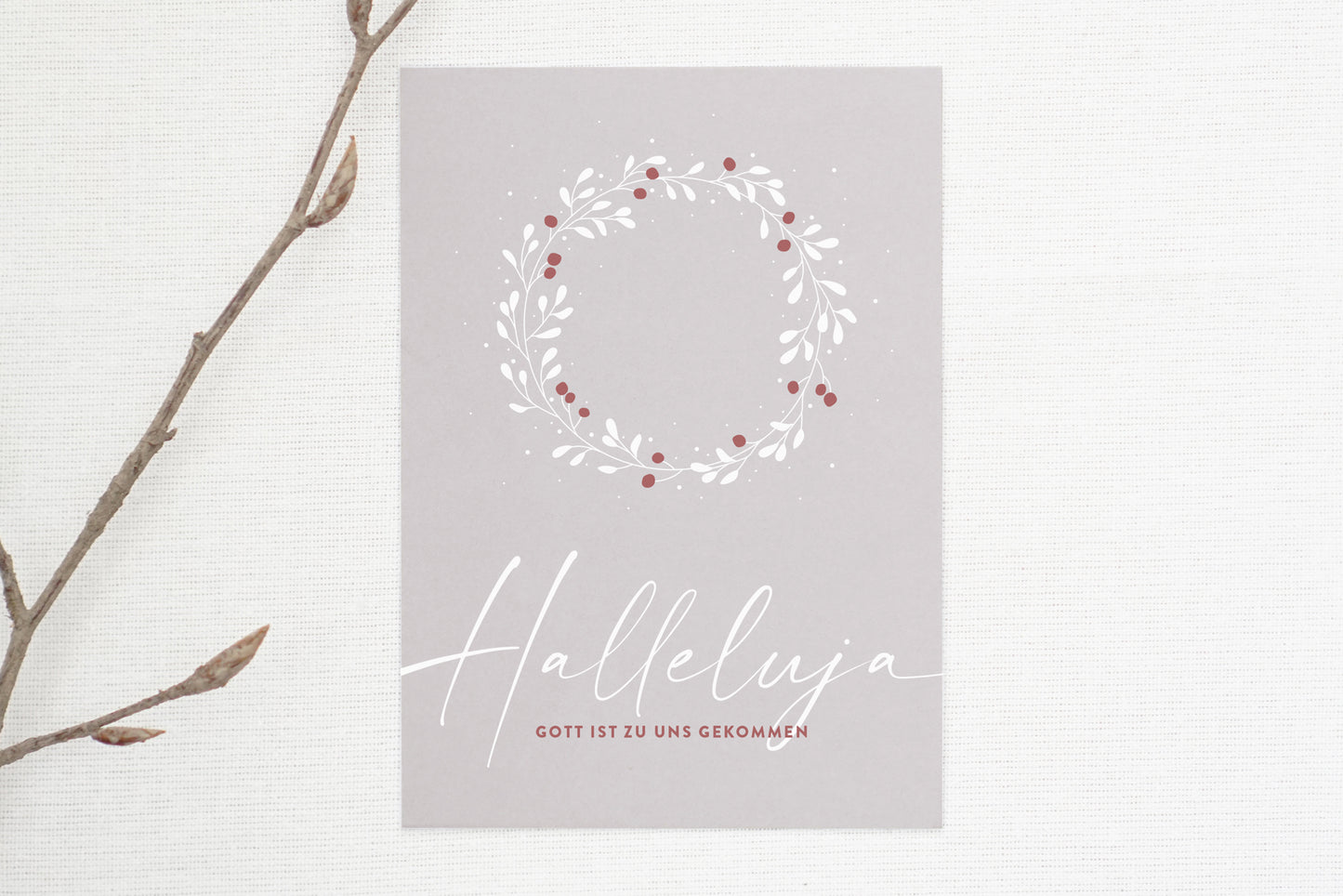 Gott ist zu uns gekommen