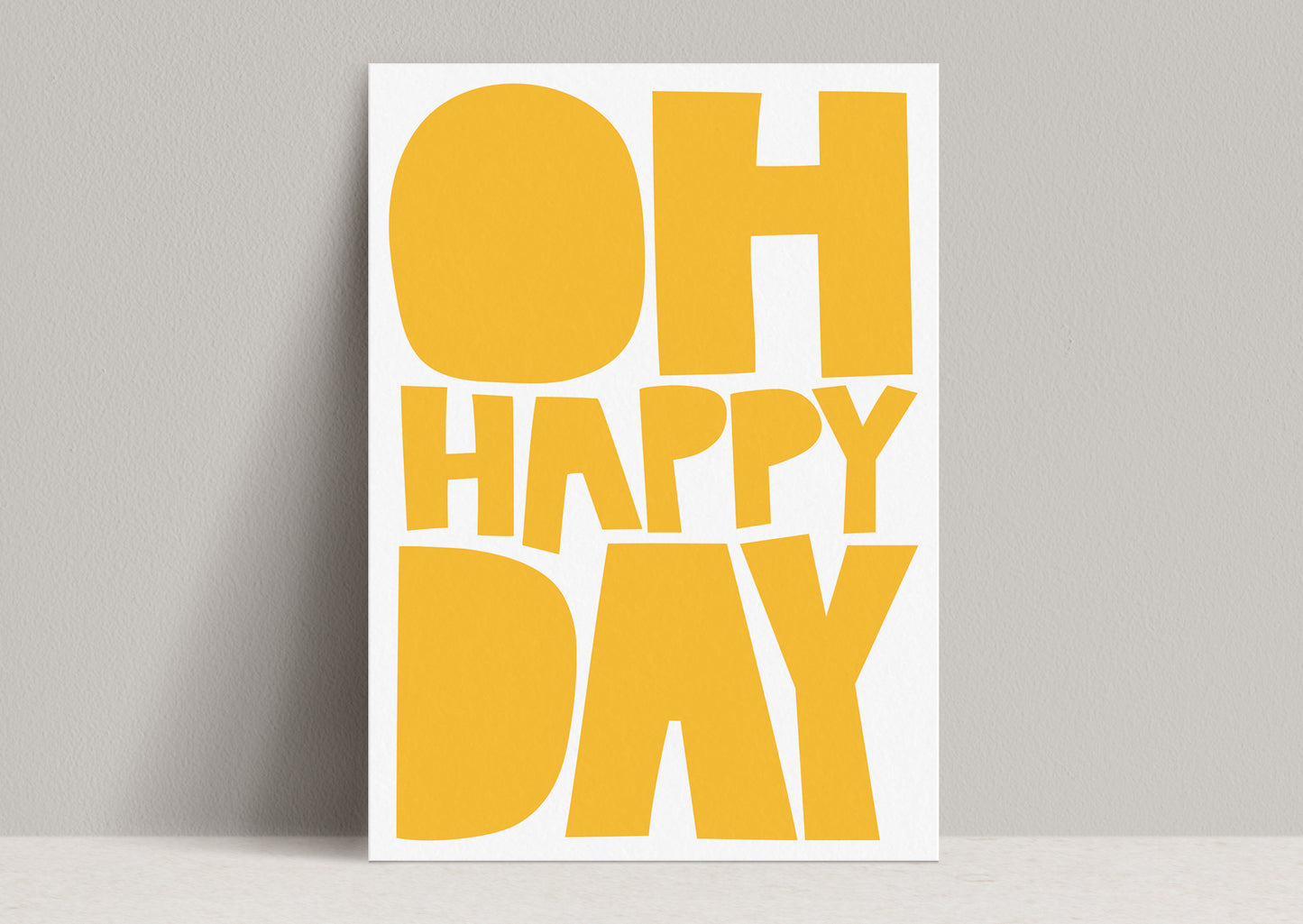 Oh happy day – orange