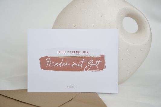 Jesus schenkt dir Frieden mit Gott