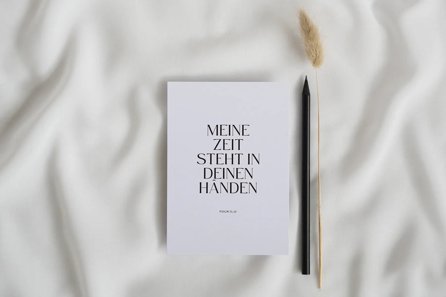 Meine Zeit steht in deinen Händen